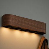 Braxton Home Zibo Ash Wood LED Wall Light