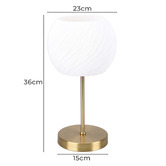 Braxton Home Lipo Metal &amp; Glass Table Lamp