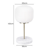 Braxton Home Amyra Metal &amp; Glass Table Lamp