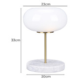 Braxton Home Sally Metal &amp; Glass Table Lamp