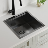 Braxton Home Orly 450mm Single Stainless Steel Kitchen Sink &amp; Accessories Package