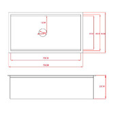 Braxton Home Orly Single Stainless Steel Kitchen Sink &amp; Accessories Package