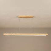 Braxton Home Fejo Ash Wood LED Pendant Light