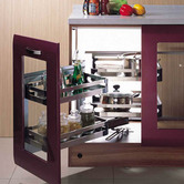 Elite Chef Magic Corner Pull Out Kitchen Storage Left Opening