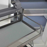 Elite Galley Magic Corner Pull Out Kitchen Storage Left Opening