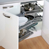 Provedore Magic Corner Pull Out Kitchen Storage Left Opening | Temple ...