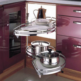 Elite Provedore Swing Out Kitchen Corner Storage Unit Right Opening