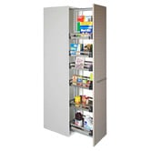 Elite 140-170cm Height-Adjustable Chef Pull-Out Pantry