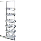 Elite 140-170cm Height-Adjustable Provedore Pull-Out Pantry