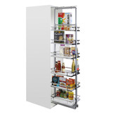 Elite 140-170cm Height-Adjustable Provedore Pull-Out Pantry