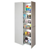 Elite 170-200cm Height-Adjustable Chef Pull-Out Pantry