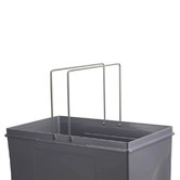 Elite Valet 90L Steel Twin Slide Out Waste Bin