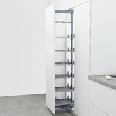 Elite 185-220cm Height-Adjustable Galley Pull-Out Pantry
