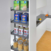 Elite 170-200cm Height-Adjustable Galley Pull-Out Pantry