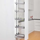 Elite 170-200cm Height-Adjustable Galley Pull-Out Pantry