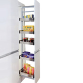Elite 170-200cm Height-Adjustable Bistro Pull-Out Pantry