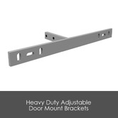 Elite 170-200cm Height-Adjustable Bistro Pull-Out Pantry