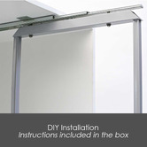 Elite 140-170cm Height-Adjustable Larder Pull-Out Pantry