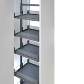 Elite 140-170cm Height-Adjustable Galley Pull-Out Pantry