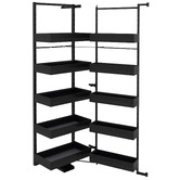 Elite 170cm Nero Pull-Out Pantry