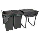 Elite Domestique Plus 60L Twin Slide Out Waste Bin
