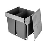 Elite Domestique Plus 90L Twin Slide Out Concealed Waste Bin