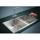 Essential Home Supply 830mm Stainless Steel Kitchen Sink