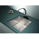 Essential Home Supply Single Silver Stainless Steel Kitchen Sink