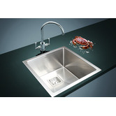 Essential Home Supply Single Silver Stainless Steel Kitchen Sink