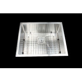 Essential Home Supply Single Silver Stainless Steel Kitchen Sink