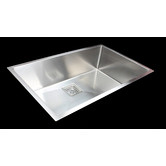 Essential Home Supply Single Silver Stainless Steel Kitchen Sink