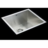 Essential Home Supply Jaco 510mm Single Stainless Steel Kitchen Sink