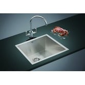 Essential Home Supply Jaco 510mm Single Stainless Steel Kitchen Sink