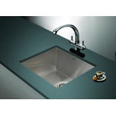 Essential Home Supply Jaco 510mm Single Stainless Steel Kitchen Sink