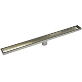 Essential Home Supply Stainless Steel Linear Shower Grate with 50mm Outlet
