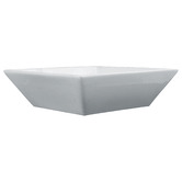 Essential Home Supply 41.5cm White Rectangular Ceramic Basin