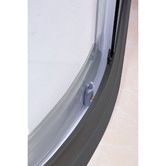 Essential Home Supply Curved Titan Glass Sliding Shower Screen