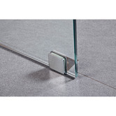 Essential Home Supply Diamond Glass Shower Screen