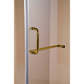 Essential Home Supply Diamond Glass Shower Screen