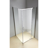 Essential Home Supply Pearl Glass Shower Screen