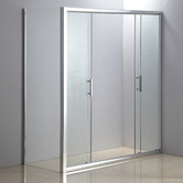 Essential Home Supply Ruby Glass Shower Screen