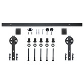 Essential Home Supply 200cm Sliding Barn Door Hardware Kit