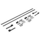 Essential Home Supply 360cm Sliding Barn Door Hardware Kit