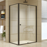 Essential Home Supply 122cm Lapis Glass Shower Screen