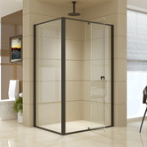 Essential Home Supply 122cm Lapis Glass Shower Screen