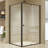 Essential Home Supply 122cm Lapis Glass Shower Screen
