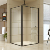 Essential Home Supply 122cm Lapis Glass Shower Screen