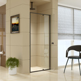 Essential Home Supply Lapis Single Glass Shower Screen