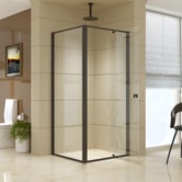 Essential Home Supply 90cm Lapis Glass Shower Screen