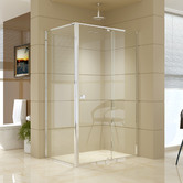 Essential Home Supply 122cm Lapis Glass Shower Screen